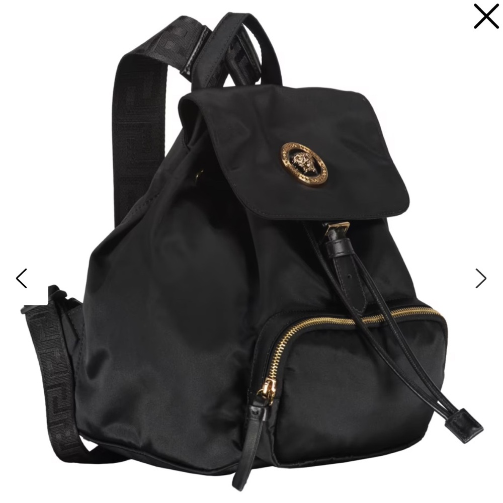 Versace Black Backpack - image 2
